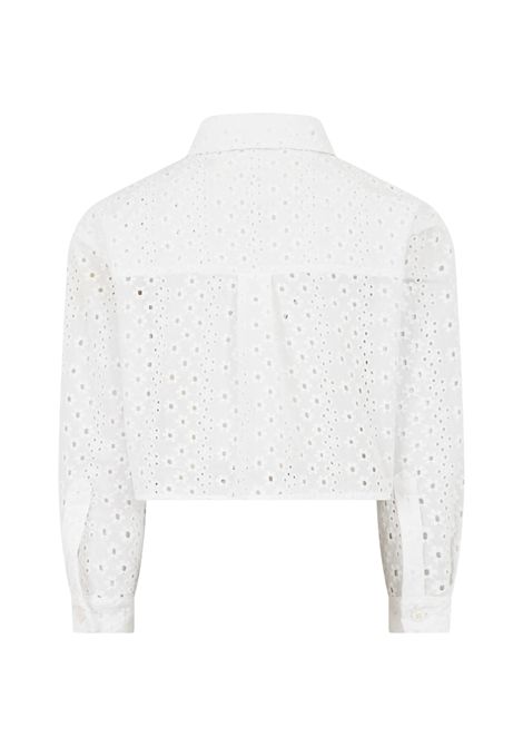 Camicia in pizza sangallo SIMONETTA | SY5A81 U0269100